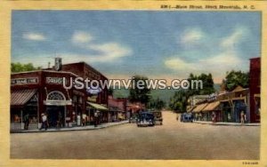 Main Street in Black Mountain, North Carolina