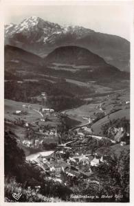 SCHELLENBERG u HOHER GOLL GERMANY PHOTO POSTCARD c1930s