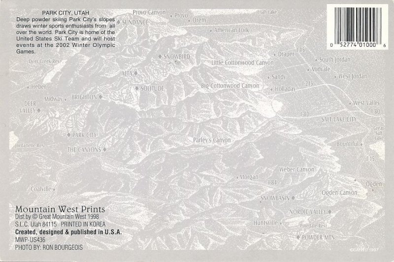 Deep Powder Skiing at Park City, Utah