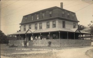 Prouts Neck Maine ME Lee House c1915 Real Photo Postcard