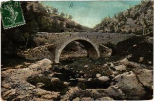 CPA OLLIOULES Le Pont d'Evenos (411277)