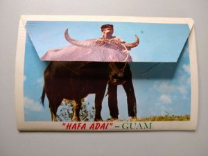 Postcard Folder - Island Of Guam 