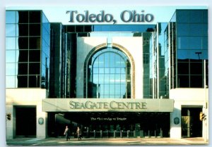TOLEDO, Ohio OH ~ Entrance SEAGATE CONVENTION CENTER  4x6 Postcard
