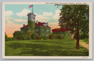 Wooster Ohio~Agricultural Experiment Bldg~Vintage Postcard 