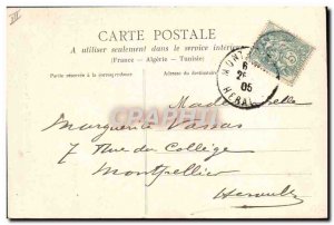 Old Postcard Hennebont Prison Prison