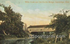 Wills Creek, Old Double Bridge - Cambridge, Ohio