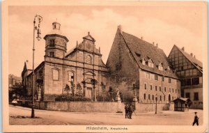 1920s Kreuzkirche Hildesheim Germany Postcard