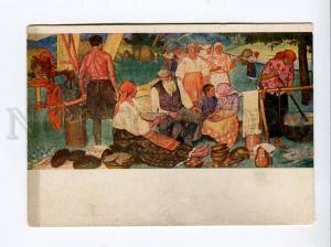 271355 USSR 1927 year AVANT-GARDE Prokhorov Commune postcard