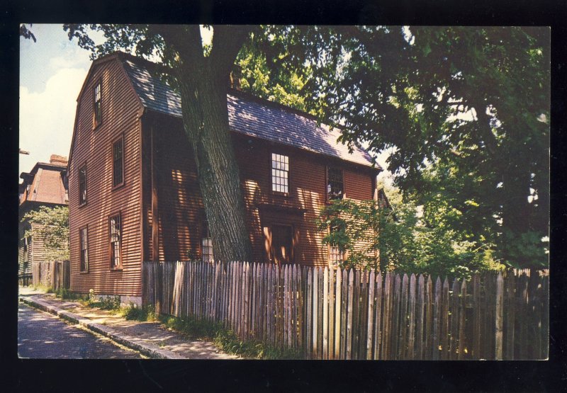 Salem, Massachusetts/MA Postcard, The Hawthorne House