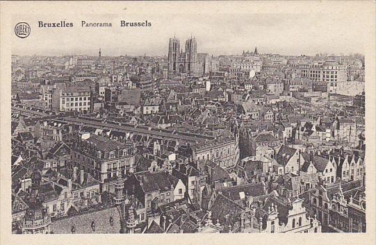 Belgium Brussells Panorama