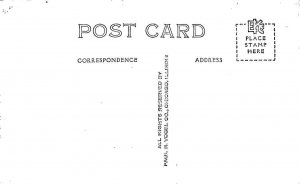 RPPC, Rockford, IL Illinois  SECOND CONGRECATIONAL CHURCH  ca1940's Postcard