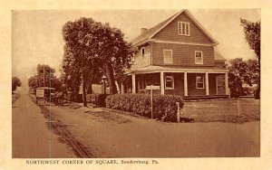 Northwest Corner of Square Soudersburg, Pennsylvania, USA  