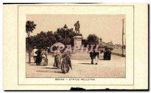 Royan - Statue Peletan - Old Postcard