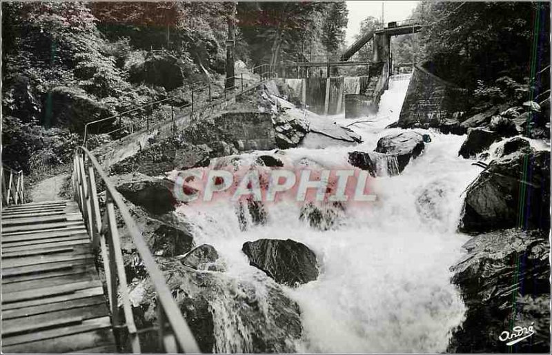 Modern Postcard The Beautiful French Alps Allevard (Isere) Promenade Bouf Wor...