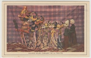 Bali; Wajang Golek Troupe PPC By Royal Packet Navigation Co, c 30's, Unused 