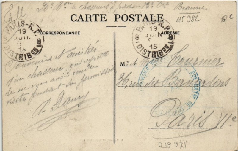 CPA BEAUNE - Rue d'Alsace (115982)