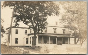 CAPE COTTAGE ME HOTEL ANTIQUE REAL PHOTO POSTCARD RPPC