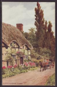 A Worcestershire Cottage Postcard