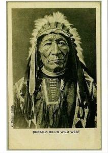 Buffalo Bill Wild West Show c.1890 Native American Repro 