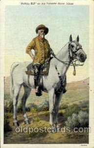 Horse Isham William F. Cody, Buffalo Bill 1846-1917, Unused 