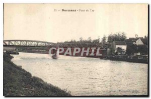 Postcard Dormans Old Bridge Try