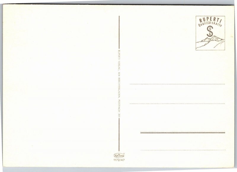 Postcard Germany Berchtesgaden in 1972 Olympics