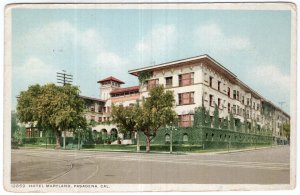 Pasadena, Cal., Hotel Maryland