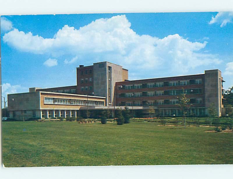 Unused Pre-1980 HOSPITAL SCENE Fort Wayne Indiana IN J9096