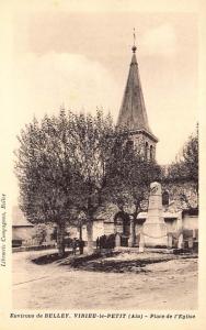 VIRIEU-le-PETIT : place de l'eglise - tres bon etat