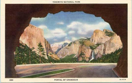 CA - Yosemite National Park. Portal of Grandeur