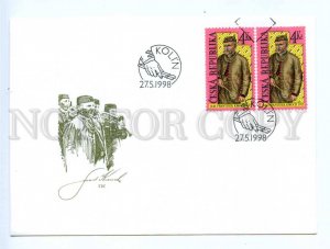 417779 Czech Republic 1998 year First Day COVER Kmoch FDC