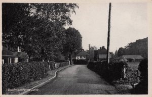 Woodmansterne Lane Surrey Antique Real Photo Postcard