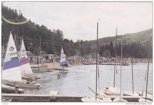 Ecole de Voile , Lac Des Sables, Ste Agathe , Quebec, Canada , PU-1994