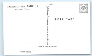 Greetings from Dauphin - Manitoba - CANADA Postcard
