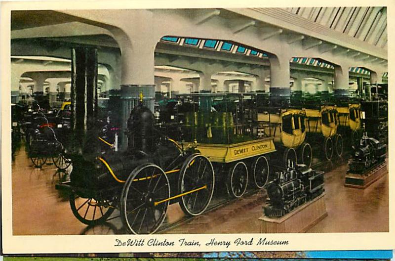 DeWitt Clinton Train, Henry Ford Museum Dearborn Michigan MI Chrome