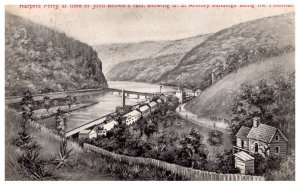 West Virginia Harpers Ferry at time of John Brown's Raid