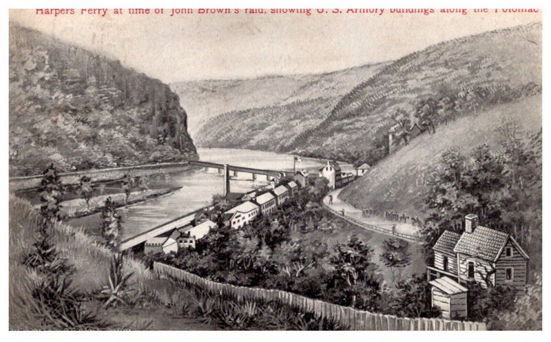 West Virginia Harpers Ferry at time of John Brown's Raid