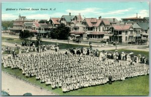 OCEAN GROVE N.J. CHILDREN'S CARNIVAL ANTIQUE POSTCARD