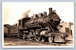 J94/ Brewster Ohio RPPC Postcard c1935 Wheeling & Lake Erie Railroad 438