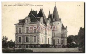 Old Postcard Picturesque Creuse Evaux Les Bains Le Chateau de Relibert