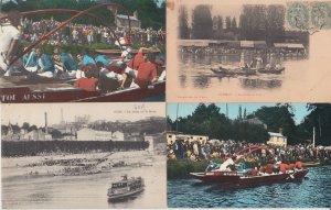 LES JOUTES Sport FRANCE 146 Vintage Postcards pre-1940 (L5980) 