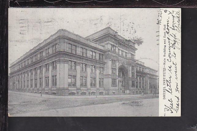 Drexel Institute,Philadelphia,PA Postcard 