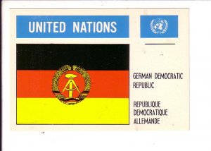 German Democratic Republic, Flag, United Nations