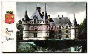 Old Postcard Azay le Rideau