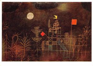 Paul Klee - Beflaggter Pavillon