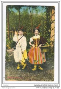 Two Children, Madeira Costumes, 00-10s