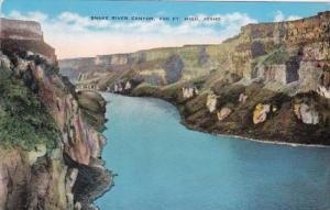 Idaho Snake River Canyon 1945