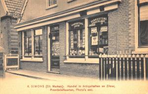 Postcard Shop K. Simons Isle of Marken​ Netherlands, postcard​