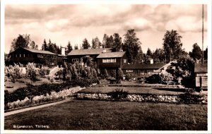 Sweden Siljanskolan Tällberg Vintage RPPC 09.75