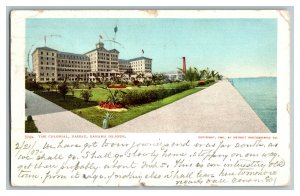 1907 The Colonial Nassau Bahama Islands Vintage Standard View Postcard 